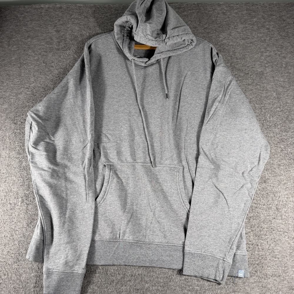 Peter Millar Gray Pullover Hoodie Size XL Men's  Long Sleeve Solid Golf Preppy